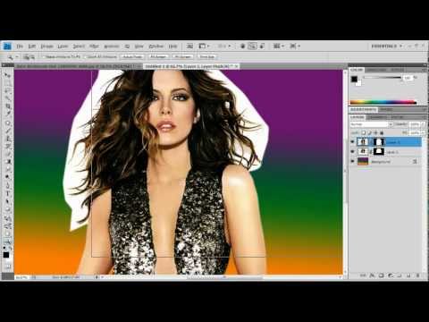 Cutting Hair in Photoshop CS4