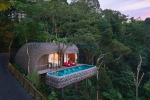 The Bird's Nest Villas are the most desirable at Keemala resort on Phuket.