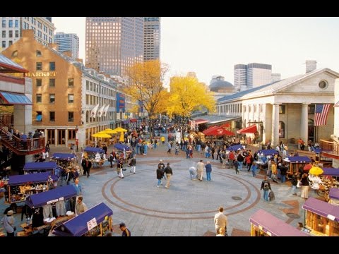 Exploring Faneuil Hall Marketplace, Boston