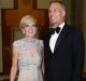 Minister for Foreign Affairs Julie Bishop and David Panton at the Midwinter Ball at Parliament House on Wednesday.