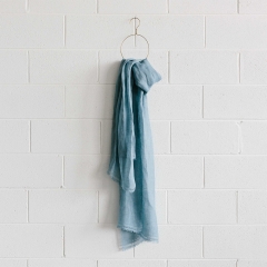 Linen Scarf - Provence Blu 