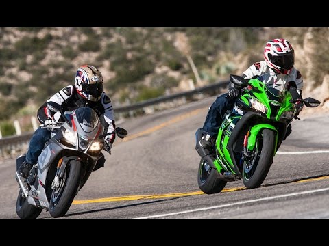 2016 Aprilia RSV4 RR vs. 2016 Kawasaki Ninja ZX-10R