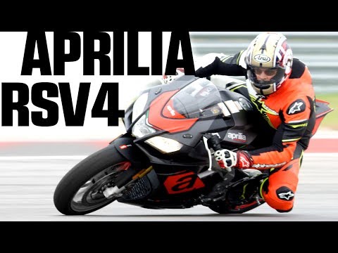 2017 Aprilia RSV4 Review - 4K