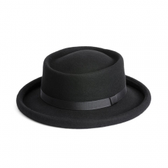Whitman Black Porkpie Hat