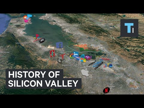 Animated timeline shows how Silicon Valley became a $2.8 trillion neighborhood