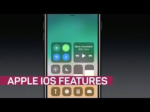 Apple iOS 11 debuts with all-new control center