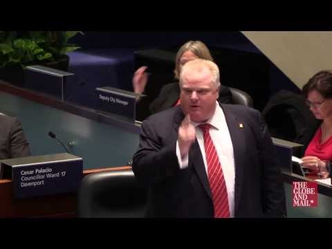 Highlights from Toronto Mayor Rob Ford's chaotic day at city council