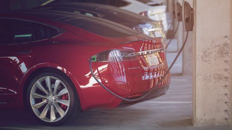 Powering retail: Tesla charge points will soon be offered at Stockland malls.