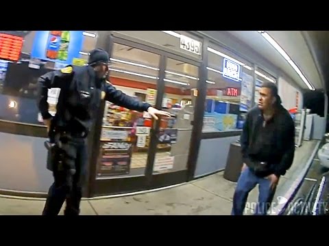 Bodycam Footage Of Police Fatally Shooting Man With His Own Gun