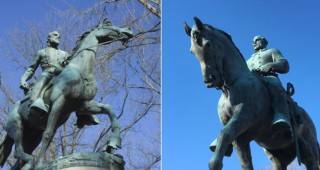 Names not chosen for the former Jackson Park (left): Court Square, Park, The Commons, Memory Park, Little Sorrel Park. For the former Lee Park: Sally Hemings Park, Library Park, Central Park, Festival Park