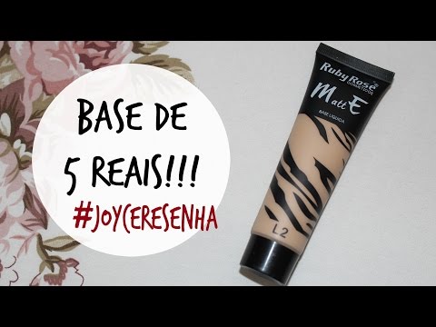 #JoyceResenha | Base Matte Ruby Rose