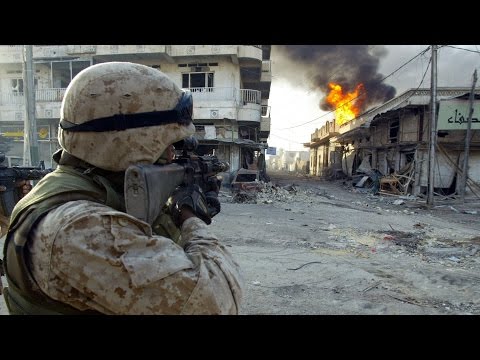 U.S. MARINES IN IRAQ. REAL COMBAT - HEAVY CLASHES | WAR IN IRAQ