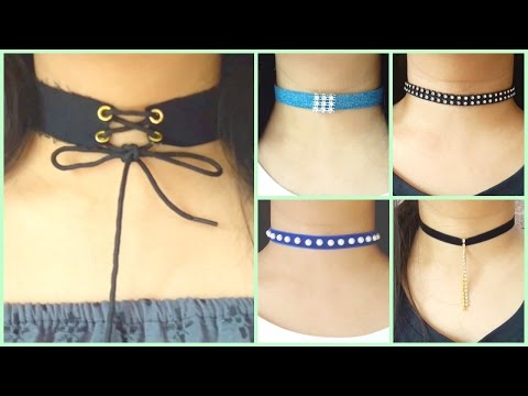 10 DIY Chokers | Easy and Cheap