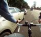 Under current laws, if a car collides with a bicycle or a pedestrian on Australian roads, they must make a case against ...