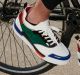 Louboutin launched his latest sneaker at Pitti Uomo,