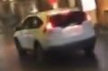 Mobile phone footage of the car used in the CBD rampage. 