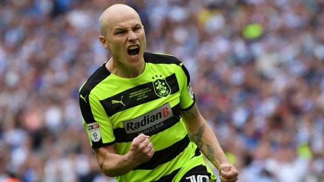 Aaron Mooy helped Huddersfield Town into the EPL.