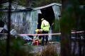 Two children have died in a shed fire at Turners Marsh. Photo: Neil Richardson/The Examiner