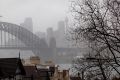 It was a foggy start for Sydney on the Queen's Birthday public holiday.