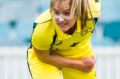 Confident: Ellyse Perry has faith in the security measures put in place by the ICC and Cricket Australia for the Women's ...