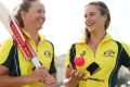 Brand power: Australian stars Meg Lanning and Ellyse Perry.