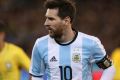 MELBOURNE, AUSTRALIA - JUNE 09: Lionel Messi of Argentina looks on during the Brazil Global Tour match between Brazil ...