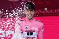 Tom Dumoulin celebrates winning the 100th edition of the Giro d'Italia on Sunday.