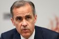 Governor Mark Carney and the four other members of the Monetary Policy Committee voted to leave rates unchanged.