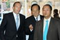 Huang Xiangmo with former prime minister Tony Abbott.