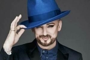 Boy George today: "If I talked about wanting to work in fashion or music or whatever they just laughed."