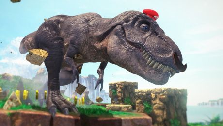 Super Mario Odyssey worlds feature a range of different graphical styles, but all will feature creatures and objects for ...