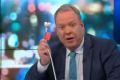 Peter Helliar mocks Ten's problems on The Project.