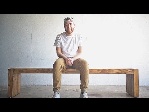 DIY Modern Outdoor Bench | Modern Builds | EP. 31