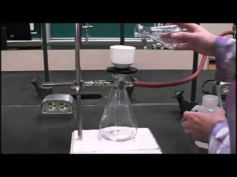 TRU Chemistry Labs: How To Do Buchner Funnel Vacuum Filtration