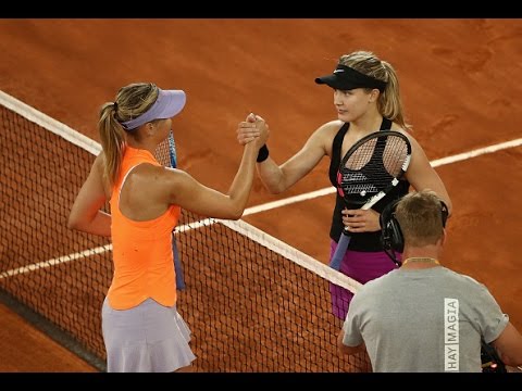 2017 Mutua Madrid Open Second Round | Genie Bouchard vs Maria Sharapova | WTA Highlights