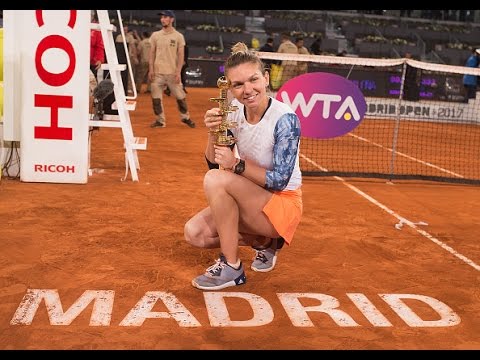 2017 Mutua Madrid Open Final | Simona Halep v Kristina Mladenovic | WTA Highlights