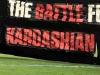 St Kilda's banner v North Melbourne 2017 Kim Kardashian reference