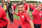 Masterton school students last year attempted a world record haka with 7000 people.