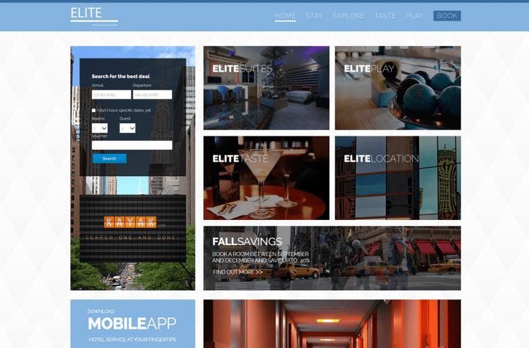 Joomla Template Elite by JoomlaXTC