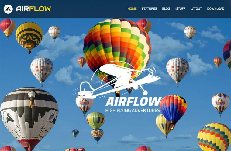 Joomla Template Air Flow by JoomlaXTC