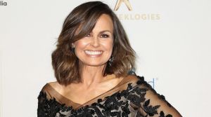 MELBOURNE, AUSTRALIA - APRIL 23: Lisa Wilkinson arrives at the 59th Annual Logie Awards at Crown Palladium on April 23, ...