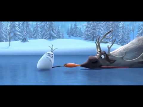 Frozen Olaf an Sven funny moment