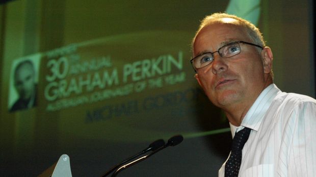 Michael Gordon won the 2005 Graham Perkin award for journalistic excellence.