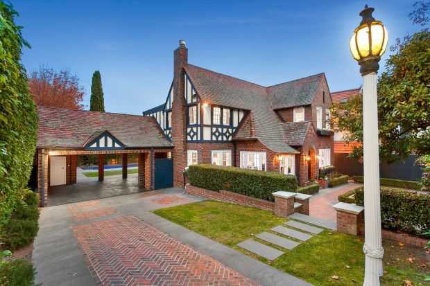 This four-bedroom 1930s home at 21 Iona Avenue Toorak, sold for $6.46 million.