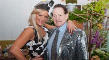 Geoffrey Edelsten has congratulated ex-wife Brynne on her 'engagement.' Pictured here together in November 2012.