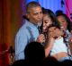 Malia Obama seems to back her father's policy decision.