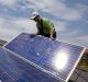 Good for the planet: Green energy such as solar power is getting cheaper.