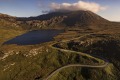 Other-worldly: Driving on NC500 near Loch Assynt.