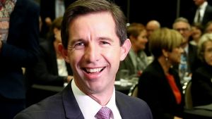 Simon Birmingham has a two-pronged strategy over Gonski 2.0.