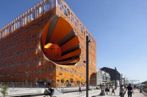 Orange Cube at The Confluence